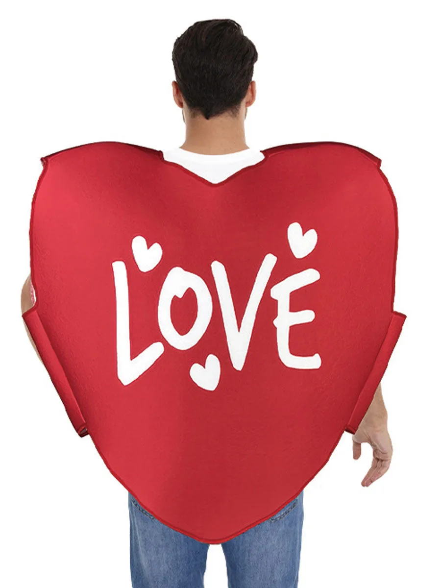 Red Heart Tunic Couples Costume