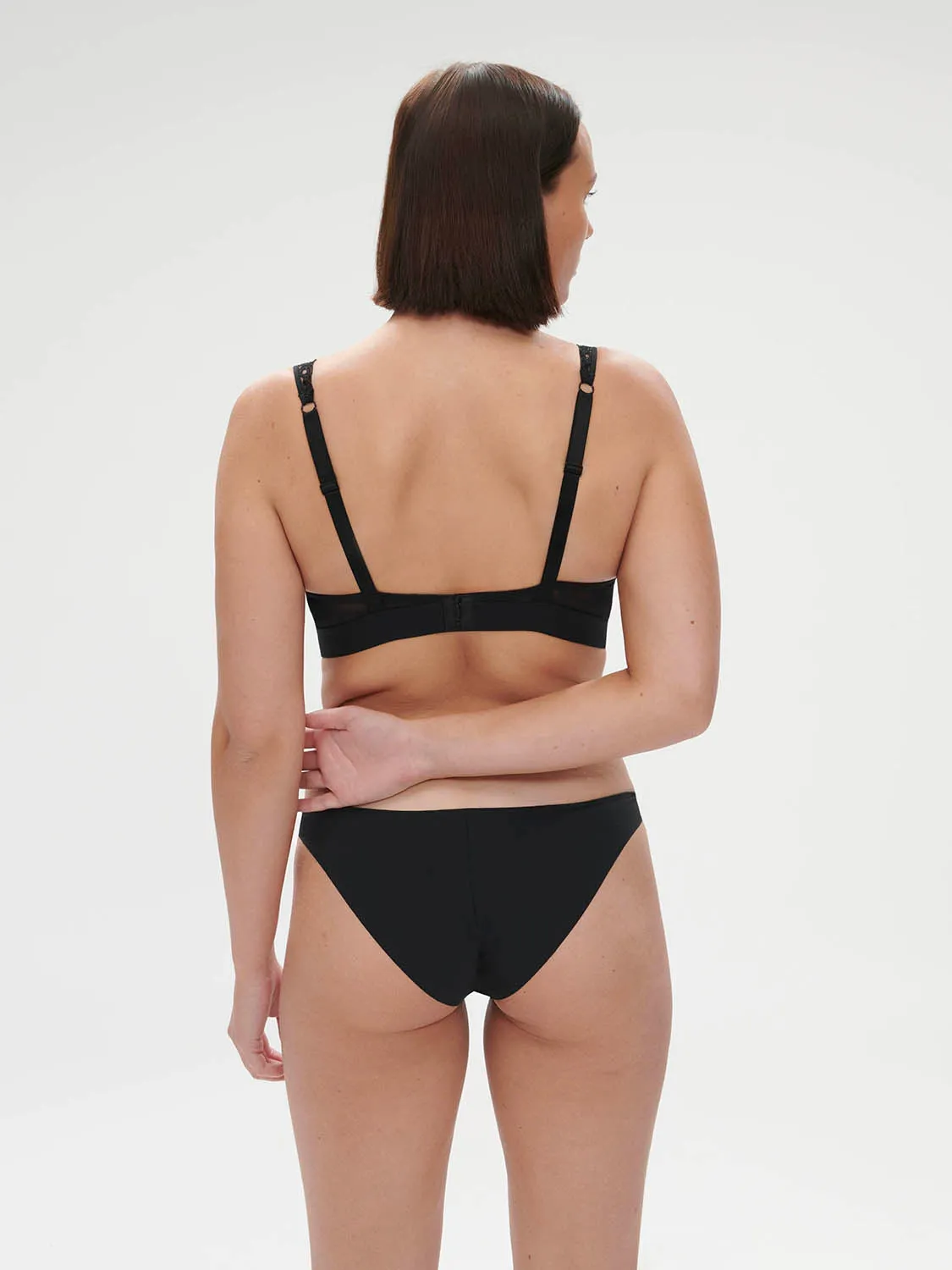 Rose Bikini - Black