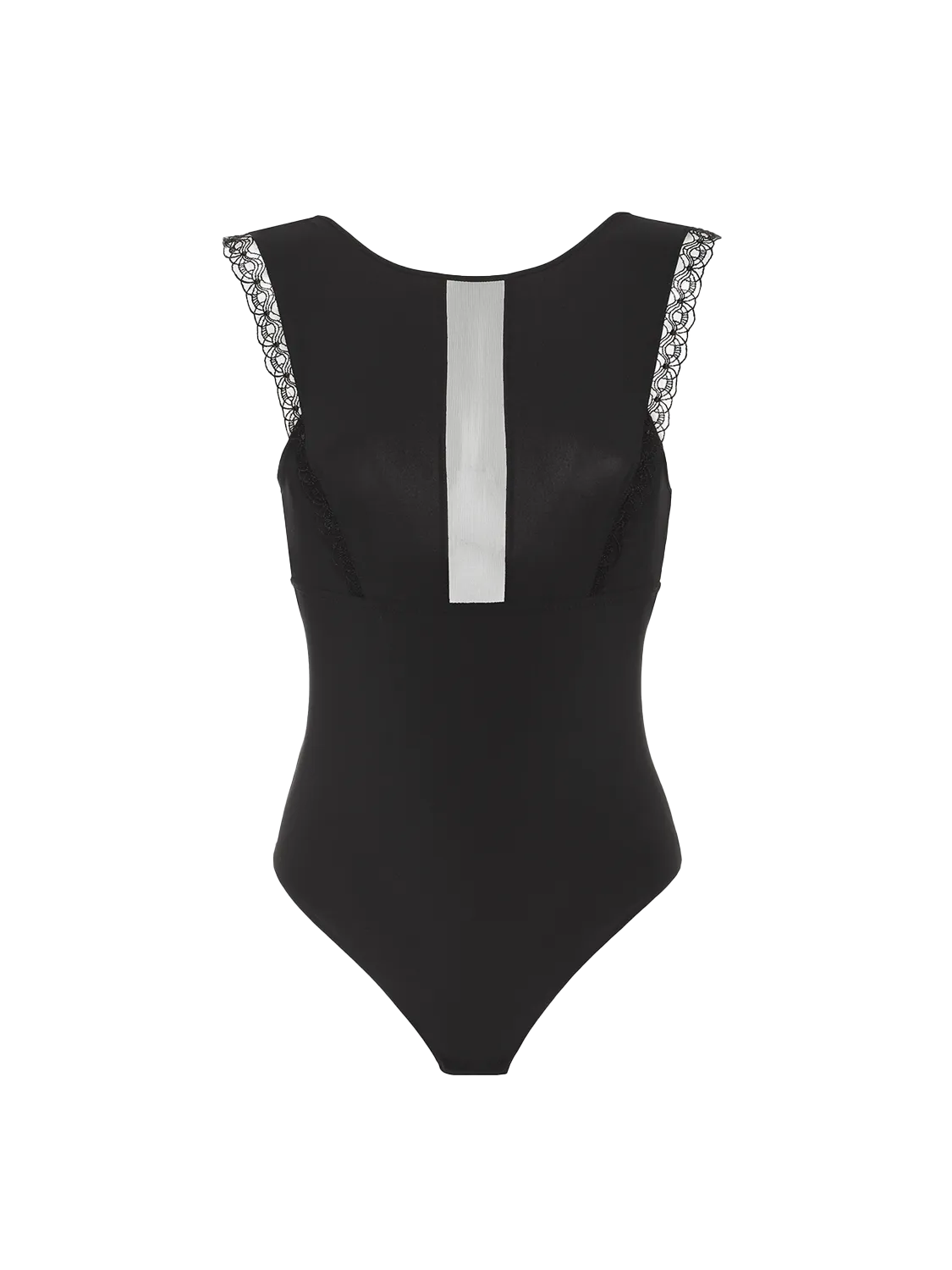 Rose Bodysuit - Black
