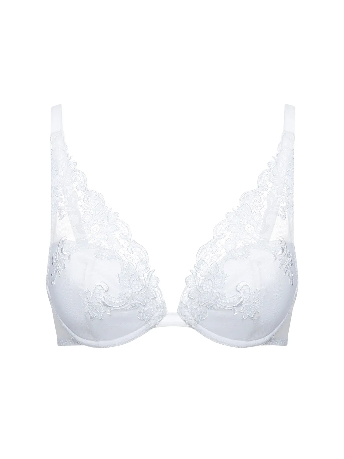 Saga Triangle Contour - White