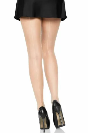 Seamed Sheer Pantyhose