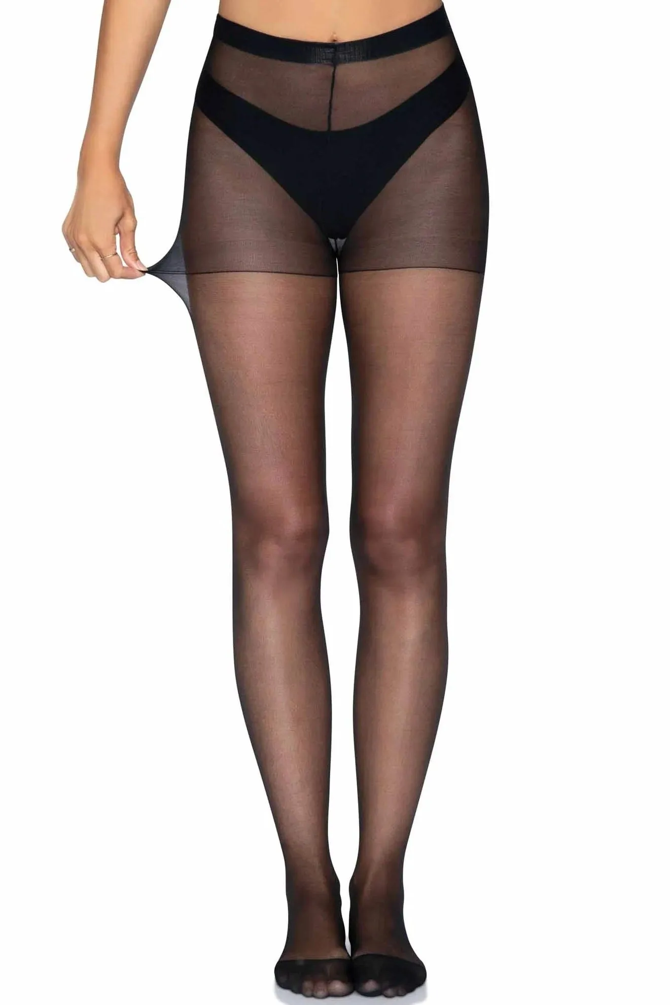 Seamed Sheer Pantyhose