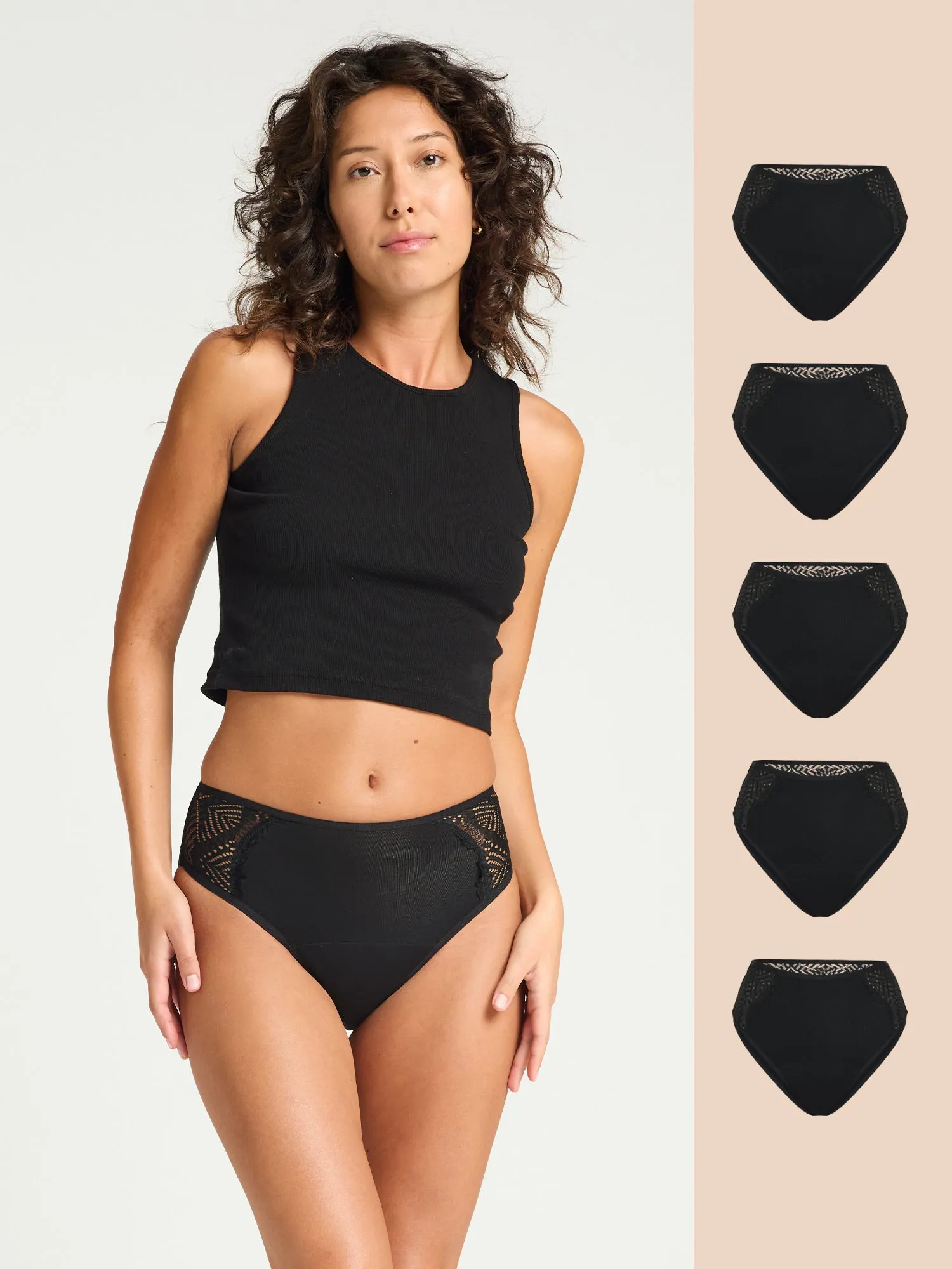 Sensual French Cut Moderate 5 Pack