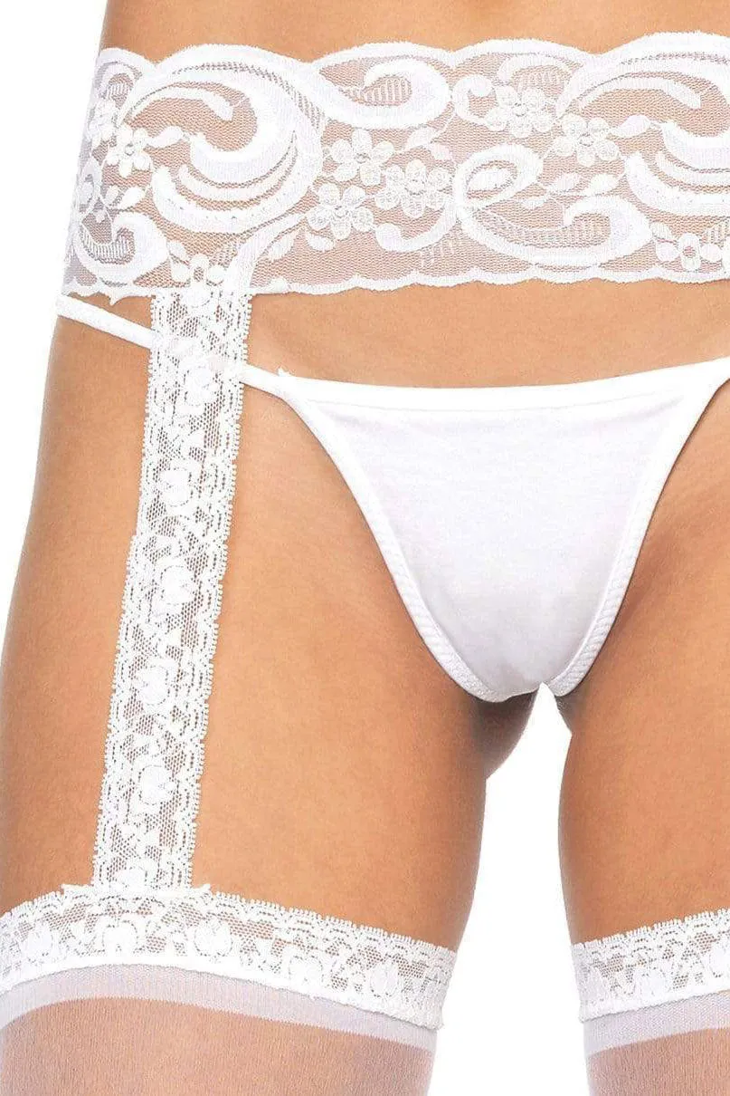 Sheer Suspender Pantyhose