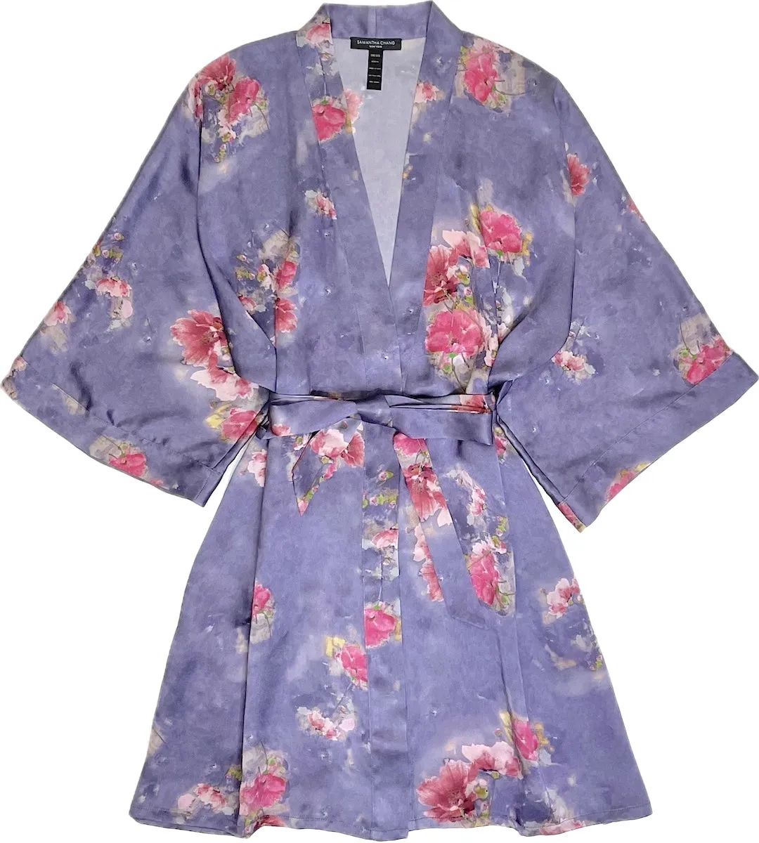 Short Kimono Cosmic Poppies