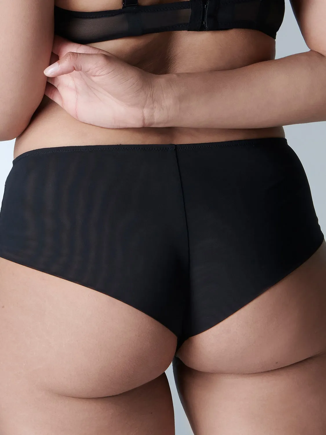 Singuliere Boyshort -  Black