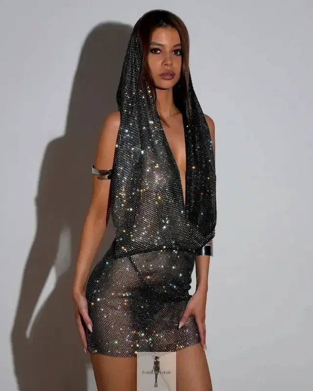 Sparkly Rhinestone Dress