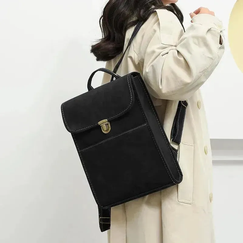 VC Quality Soft Leather Women's Backpack