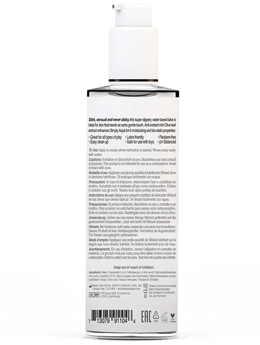 Wicked Simply Aqua Lubricant