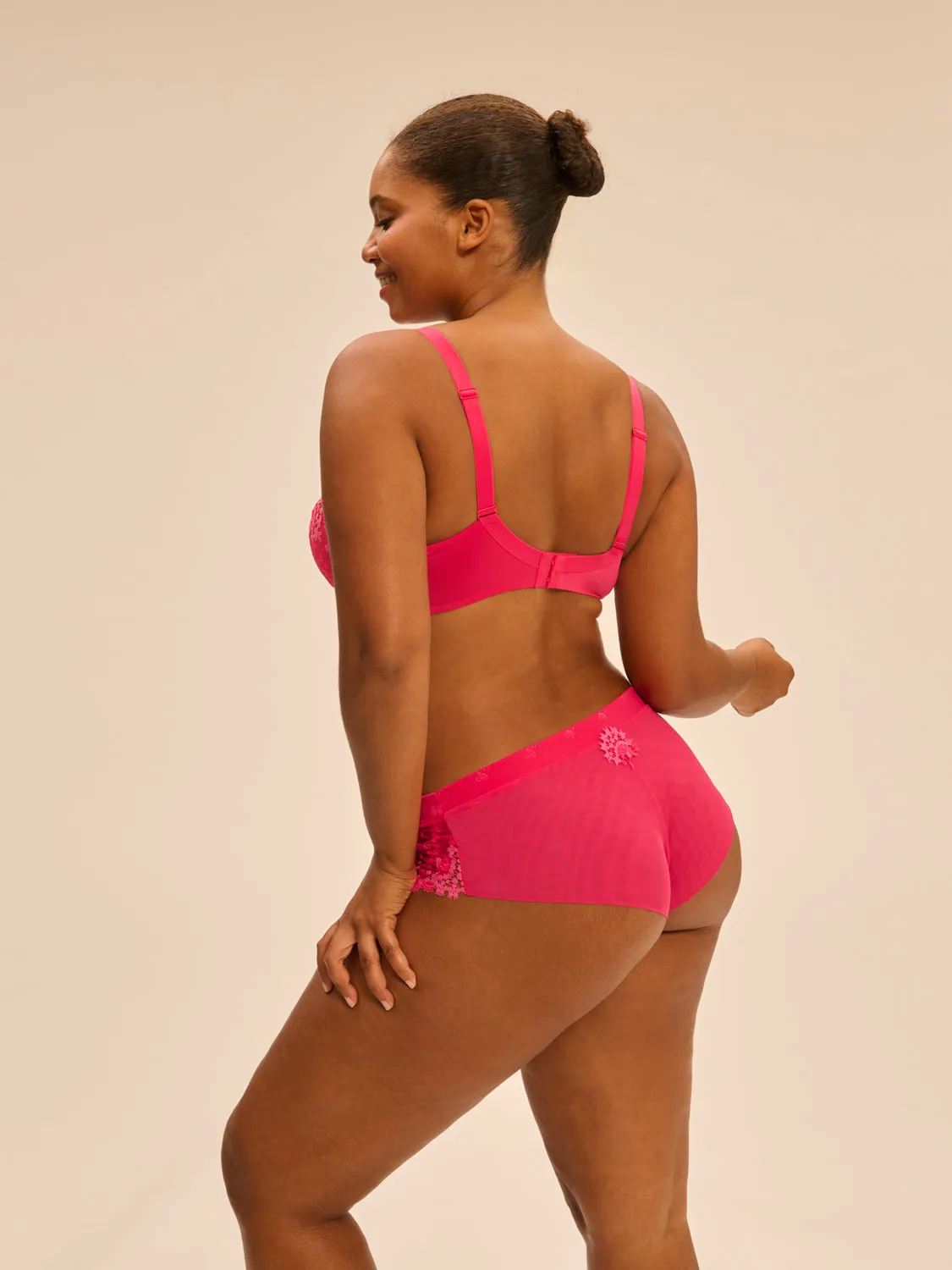 Wish Full Coverage Plunge - Fabulous Pink