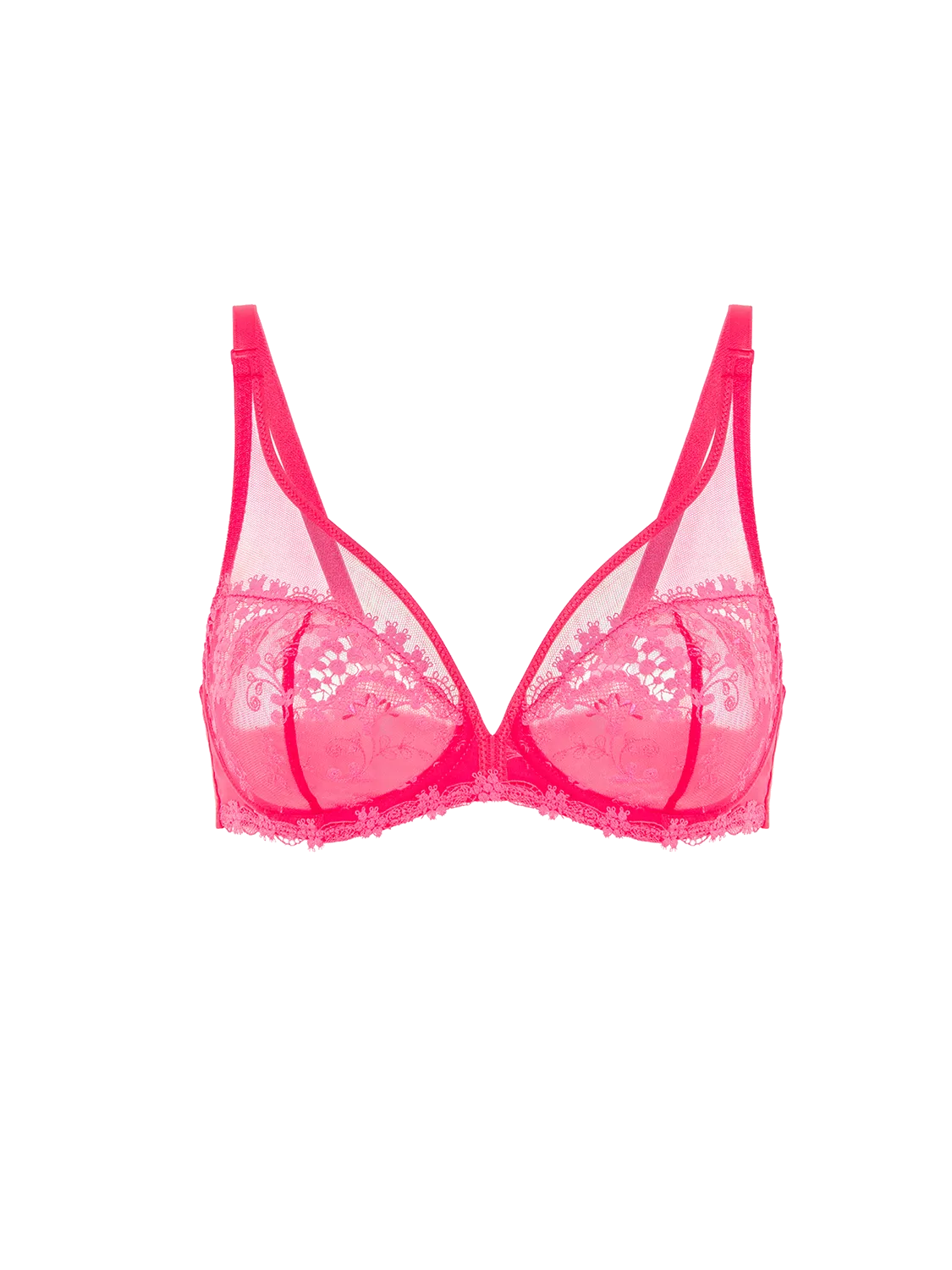 Wish Full Coverage Plunge - Fabulous Pink