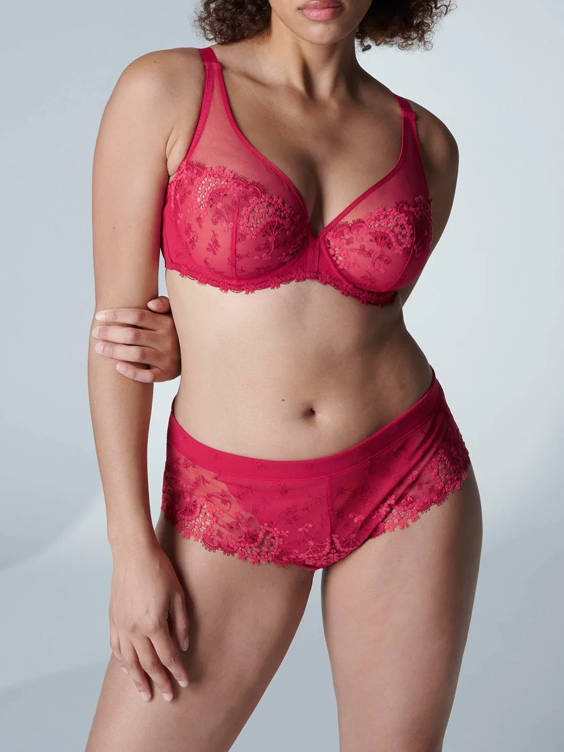 Wish Full Coverage Plunge - Ruby