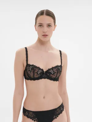 Wish Sheer Demi - Black