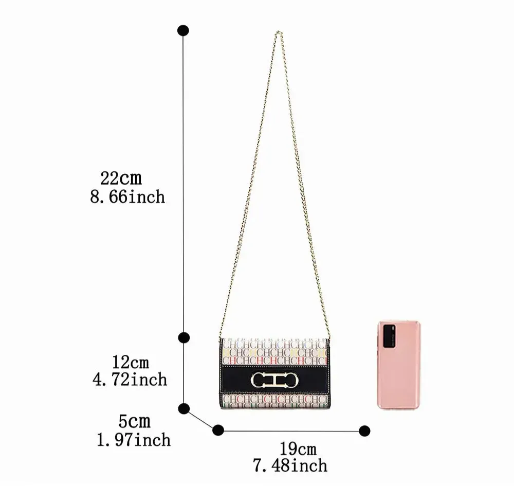 Women Flip Chain Crossbody Bag